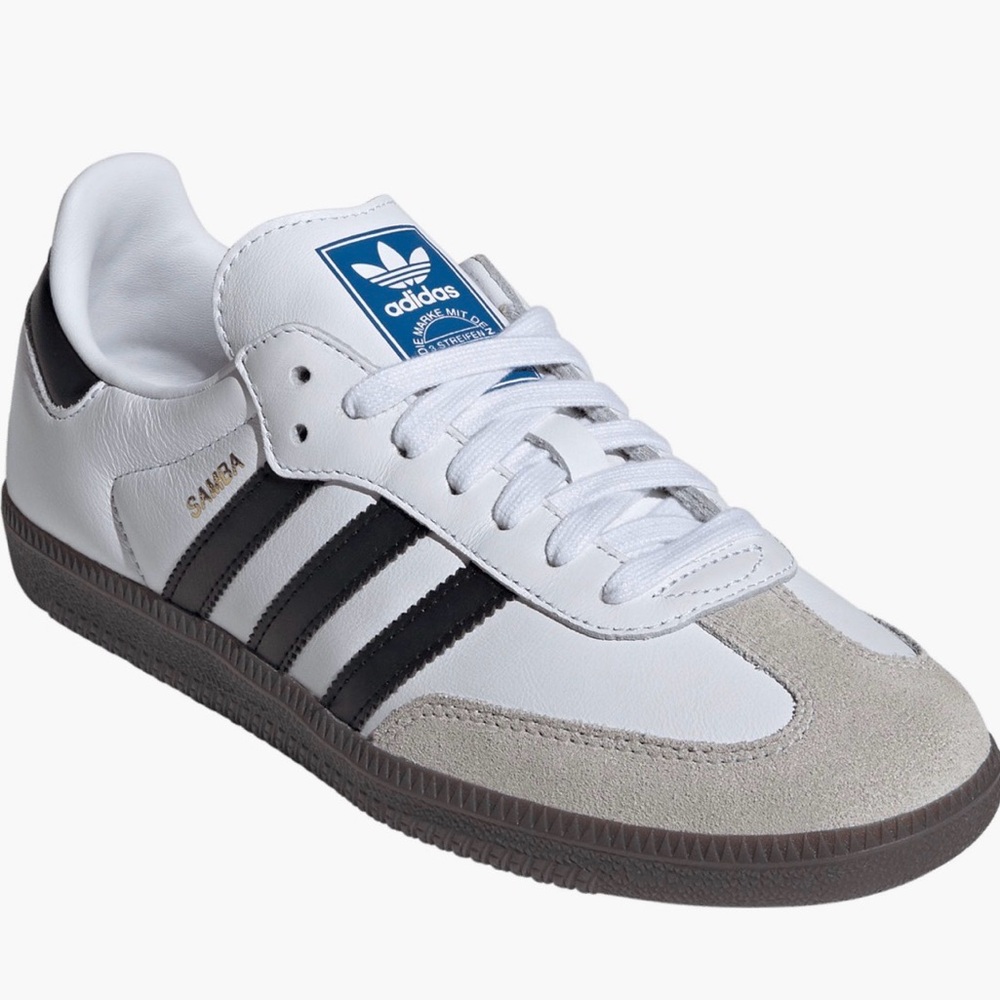 Adidas Samba Size 9 Women’s White and Black OG Sneakers